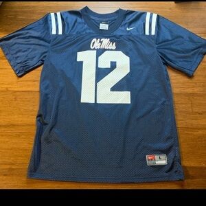 NWOT Ole Miss Rebels nike youth XL (16/18) football Jersey